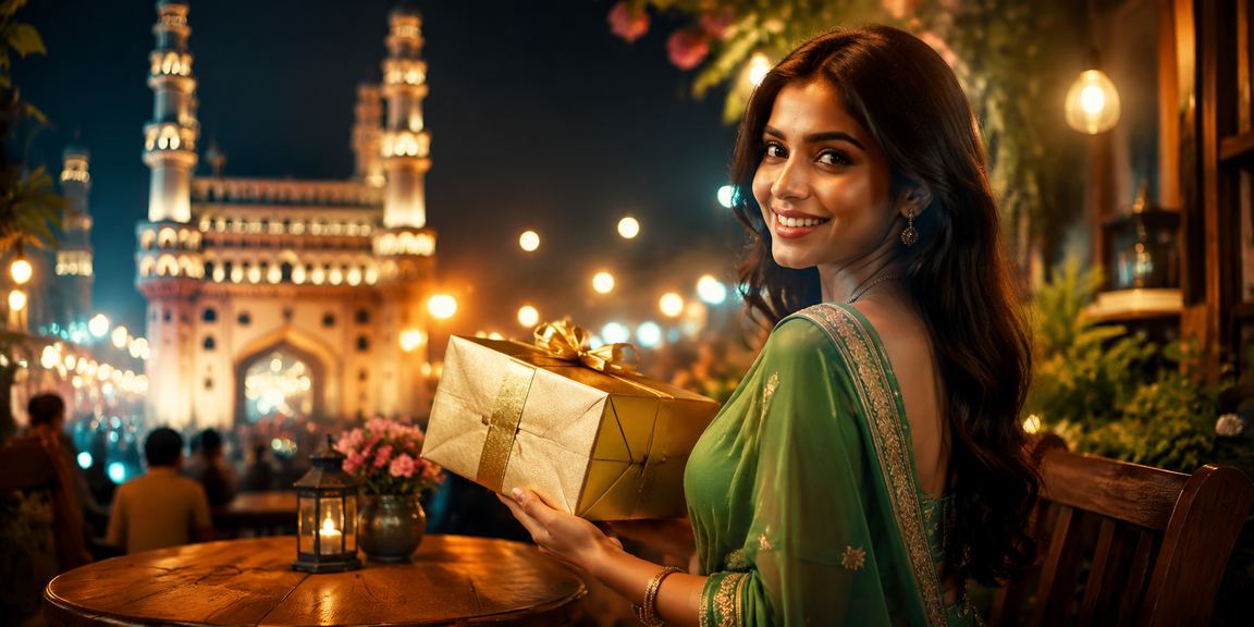 Hyderabad Charminar evening casino gaming ambience